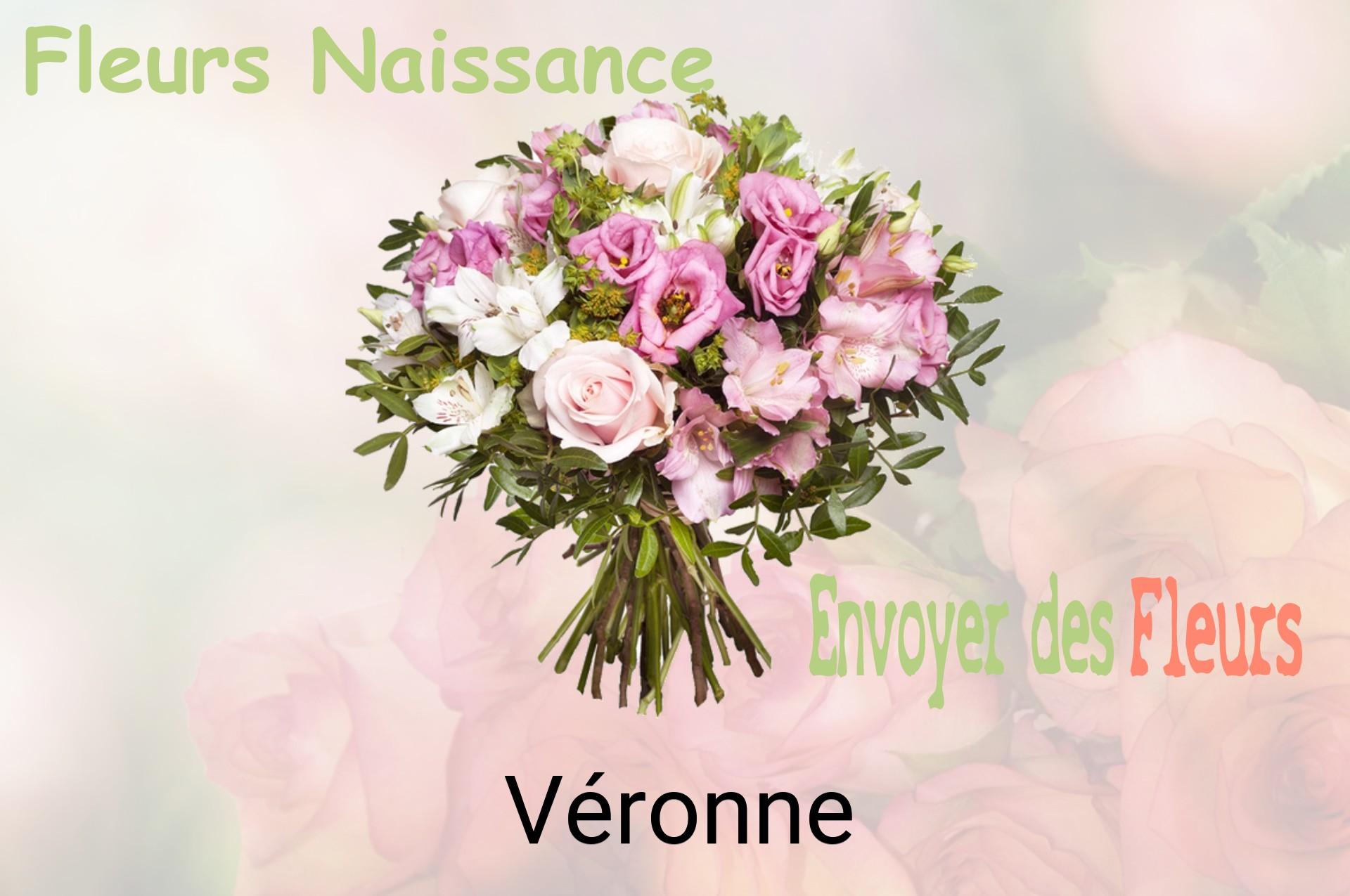 Bouquet de fleurs de naissance livré à Véronne